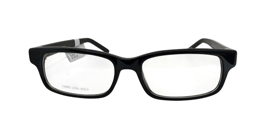 NO BRAND MF FM14112 GLOSSY BLACK AUTHENTIC EYEGLASSES FRAMES 52-16-135